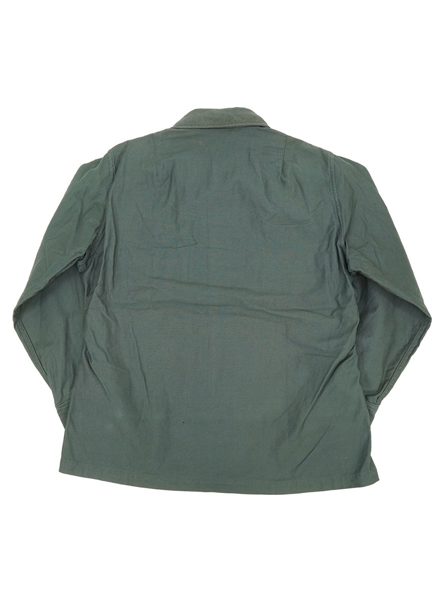 56 U.S.AIR FORCE ユーティリティシャツ セージグリーン 表記(16