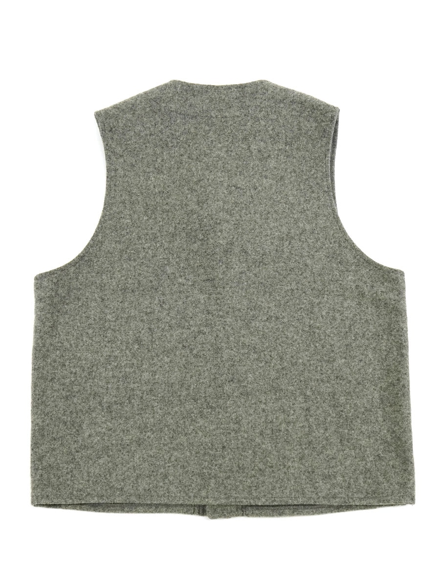 FILSON マッキーノウールベスト フェザーグレー 実寸(40位) | NEW ITEM