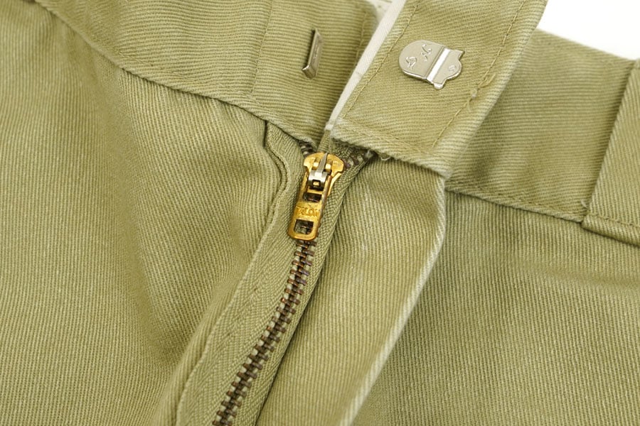 90's～ Dickies ワークパンツ カーキ 実寸(33x31位) USA製 | すべての