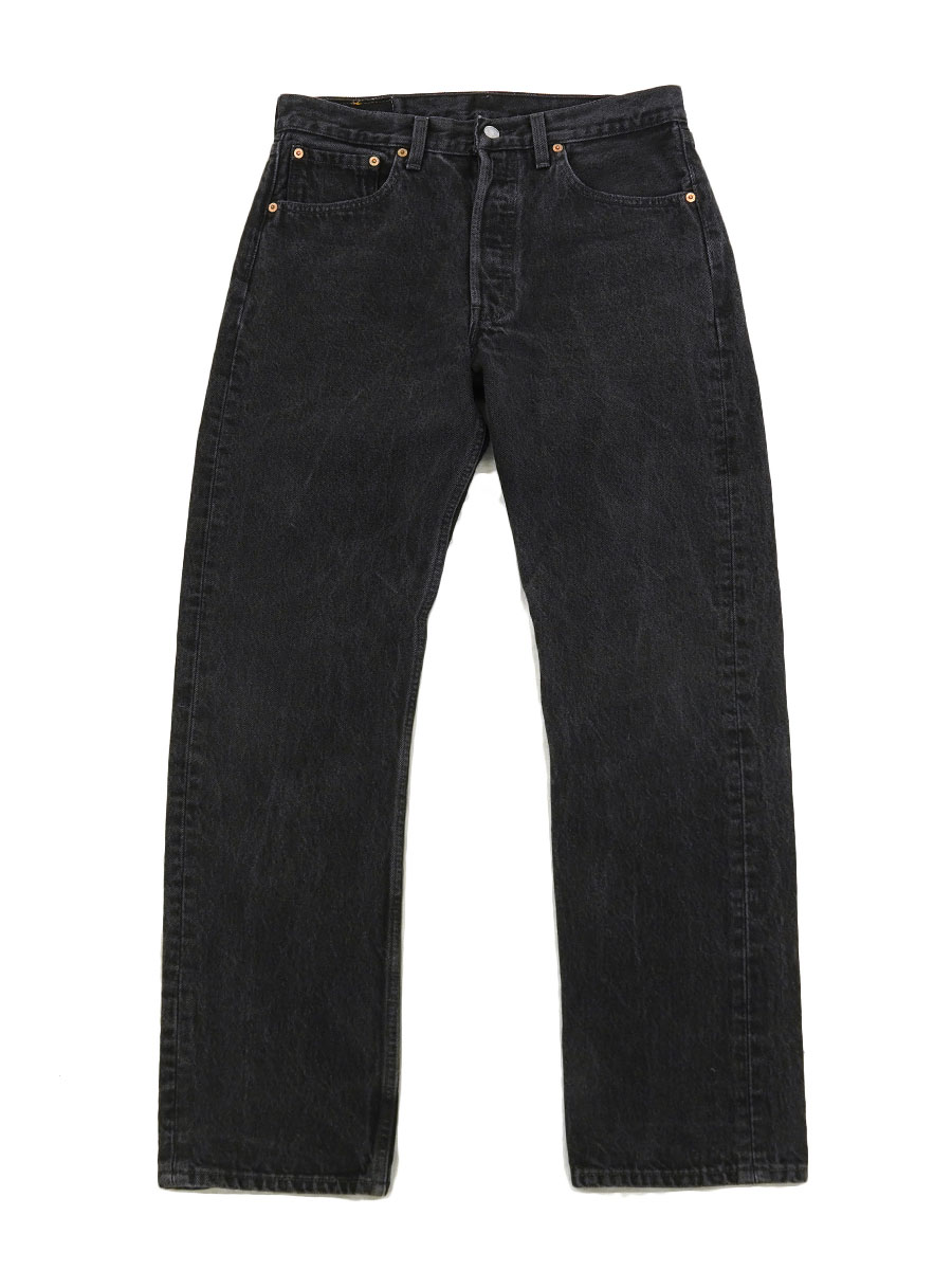 90's Levi's 501 ブラック デニムパンツ 表記(32x30) USA製 | すべての