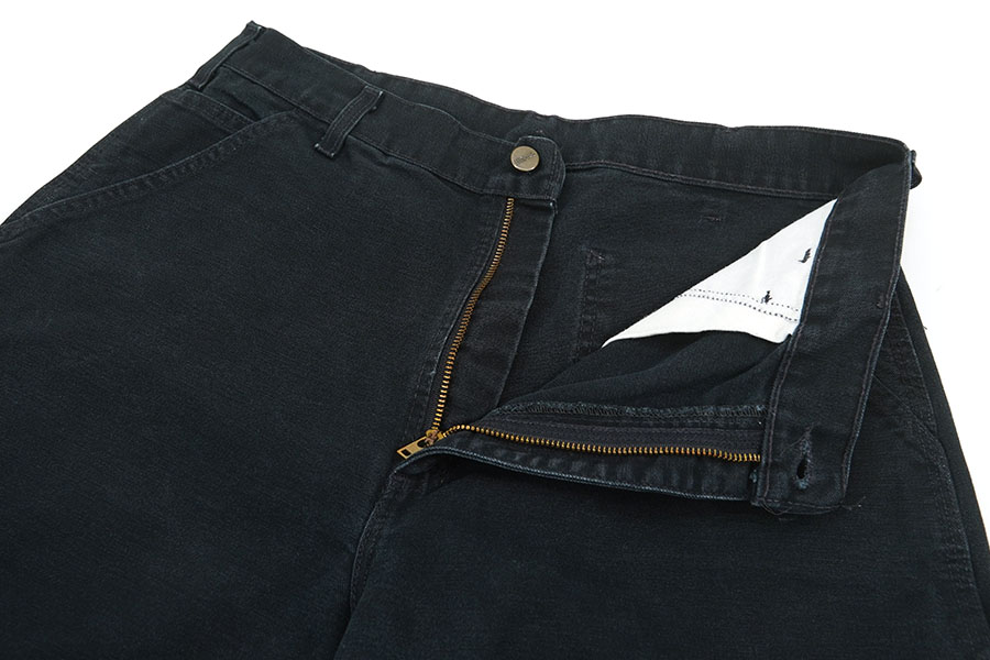 MEXICO製 カーハート ダックペインターパンツ ブラック 表記(34x32