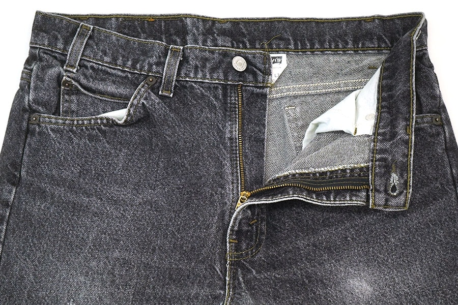 90'S LEVI'S 505 BLACK JEANS (SIZE.W34 L32) MADE IN USA | NEW ITEM