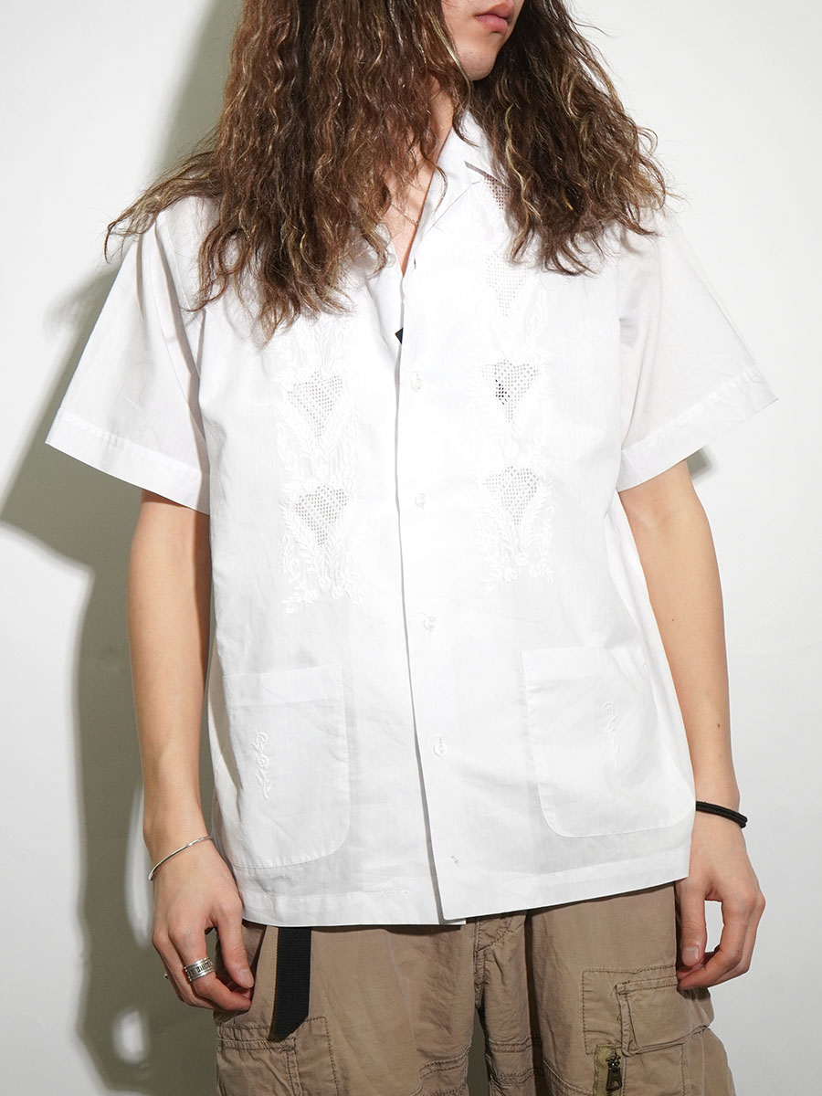 MJG キューバシャツ 白 表記(M) | SOLD OUT | | BerBerJin WebStore