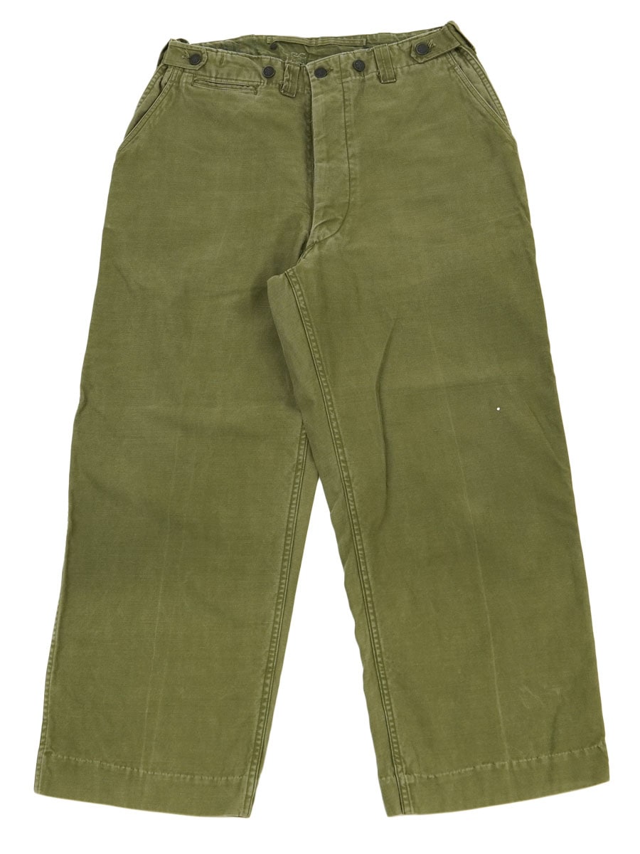 40'S U.S.ARMY M-43 FIELD TROUSERS (APPROX.W34 L28) | NEW ITEM