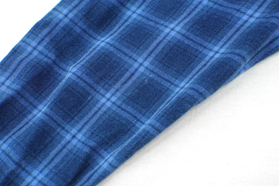 90s Llbean フランネル ボタンダウンシャツ ヘビネル 90's L.L.BEAN ボタンダウン フランネルシャツ チェック柄 表記