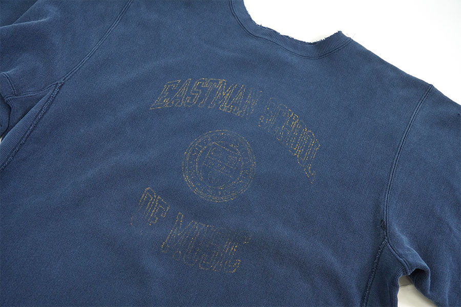 90's 刺繍タグ チャンピオンRW ''EASTMAN SOHOOL OF MUSIC'' 3段プリント 表記(L) USA製
