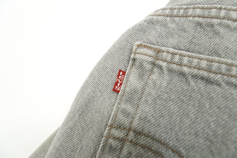 90's Levis 501 オリジナル カラーデニムパンツ グレー 表記(36x32) USA製