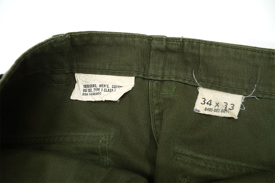 64's U.S.ARMY 初期 ベイカーパンツ 表記(34x33) | すべての商品