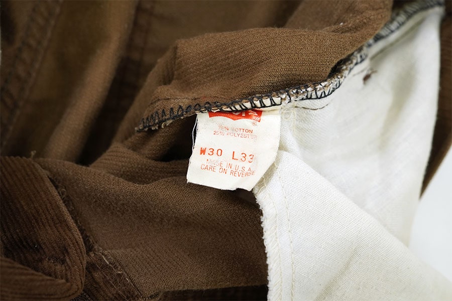 90's LEVI'S 519 コーディロイパンツ ブラウン 表記(W30 L33)