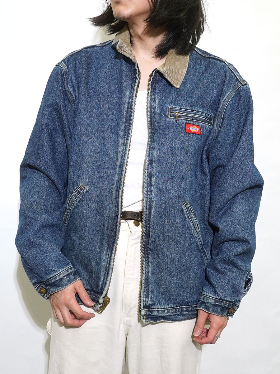 00'S DICKIES DETROIT TYPE DENIM JACKET (SIZE.X LARGE) | すべての