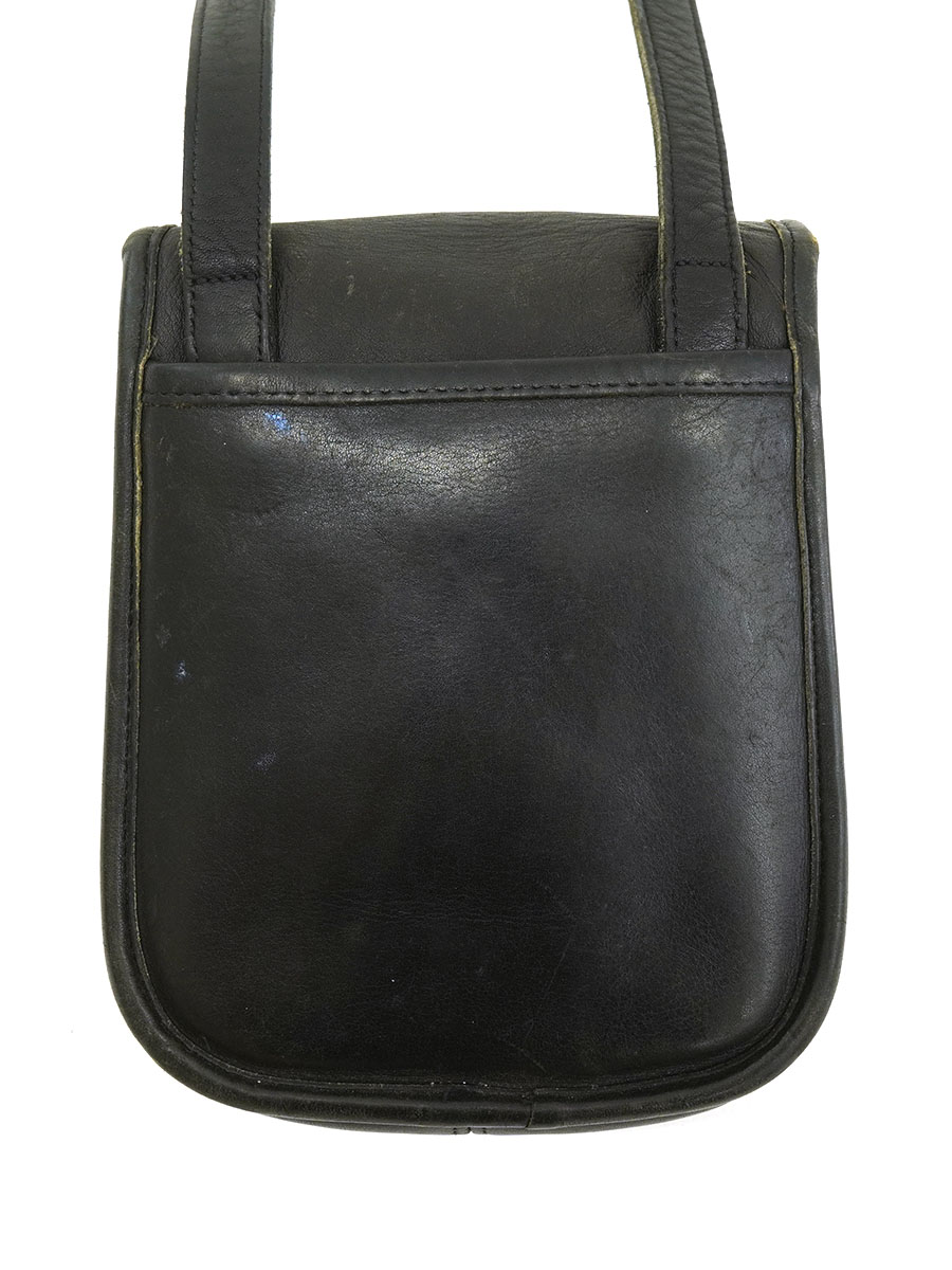 COACH レザー ショルダーバッグ ブラック USA製 | NEW ITEM 