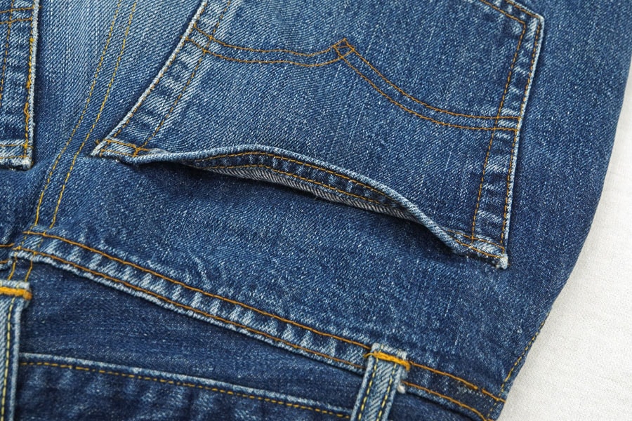 Levi's BIGEパッチワークデニムスカート　60s〜70s 70s Levi'sリーバイス リメイク マキシ丈 パッチワーク デニム