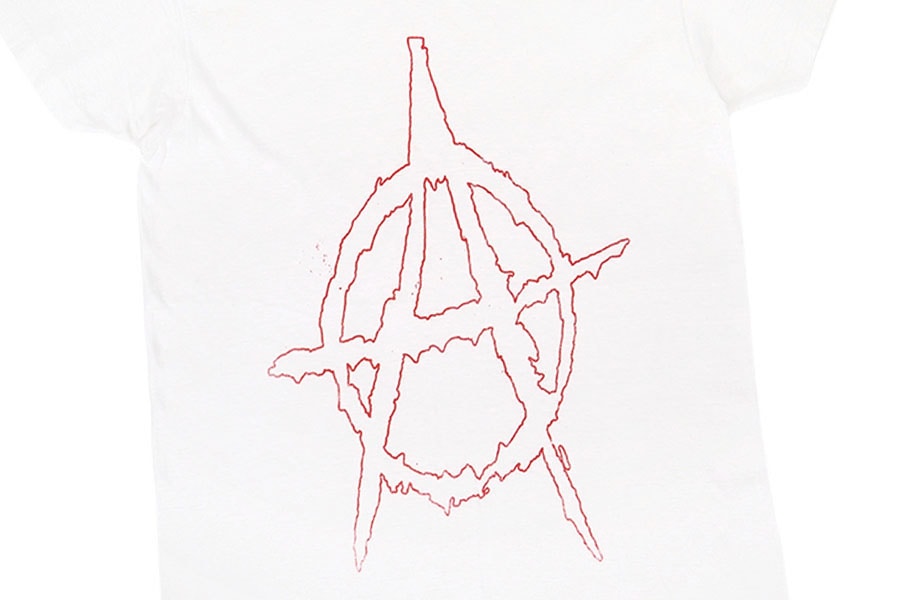 60'S HANES ANARCHY MARK T SHIRT (SIZE.LARGE)