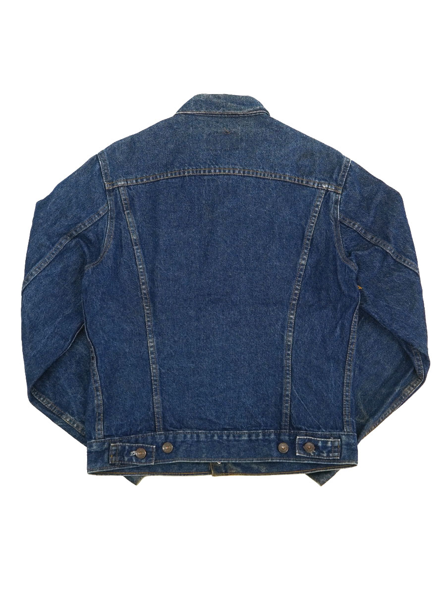 Levi's 71506 デニムジャケット サイズ34 80's Levi's 71506-0216 4ポケ デニムジャケット 濃青 表記(40L) USA製