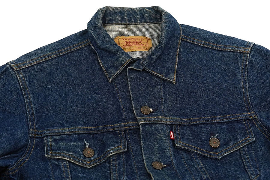 80's Levi's 71506-0216 4ポケ デニムジャケット 濃青 表記(40L) USA製