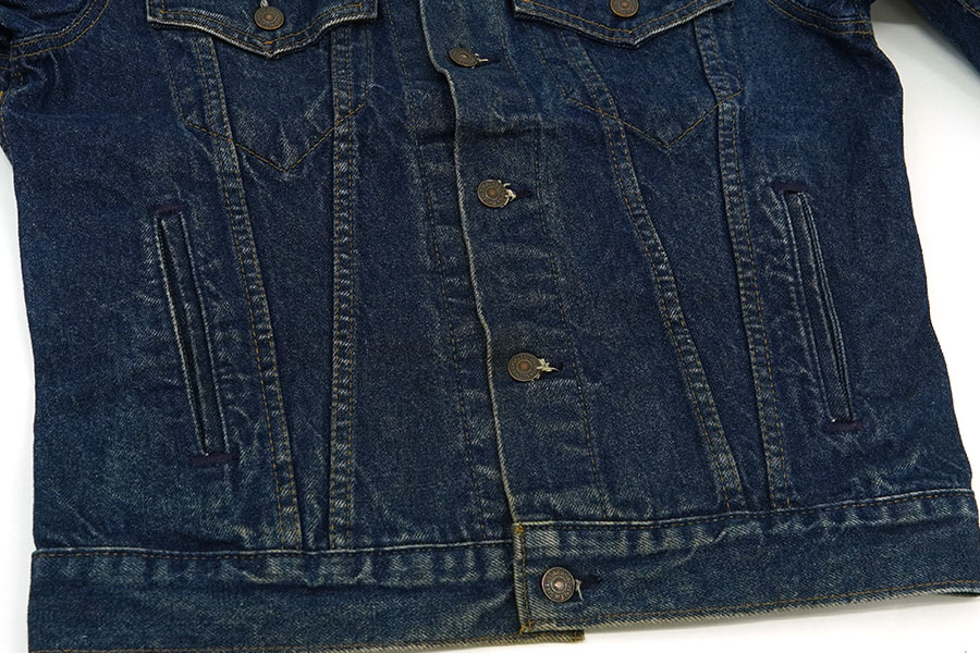 80's Levi's 71506-0216 4ポケ デニムジャケット 濃青 表記(40L) USA製