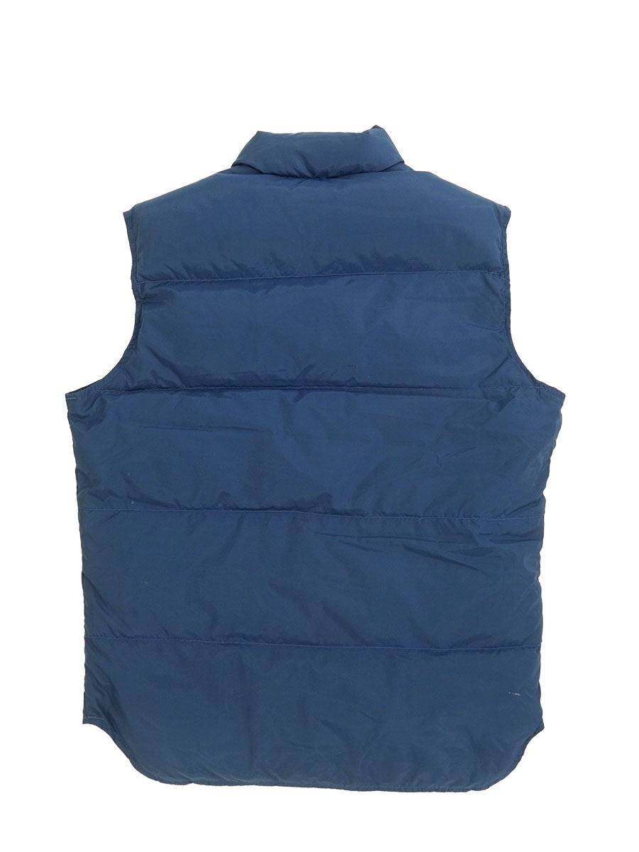 80's Woolrich 2ポケ ダウンベスト ネイビー 実寸(M位) USA製 | NEW