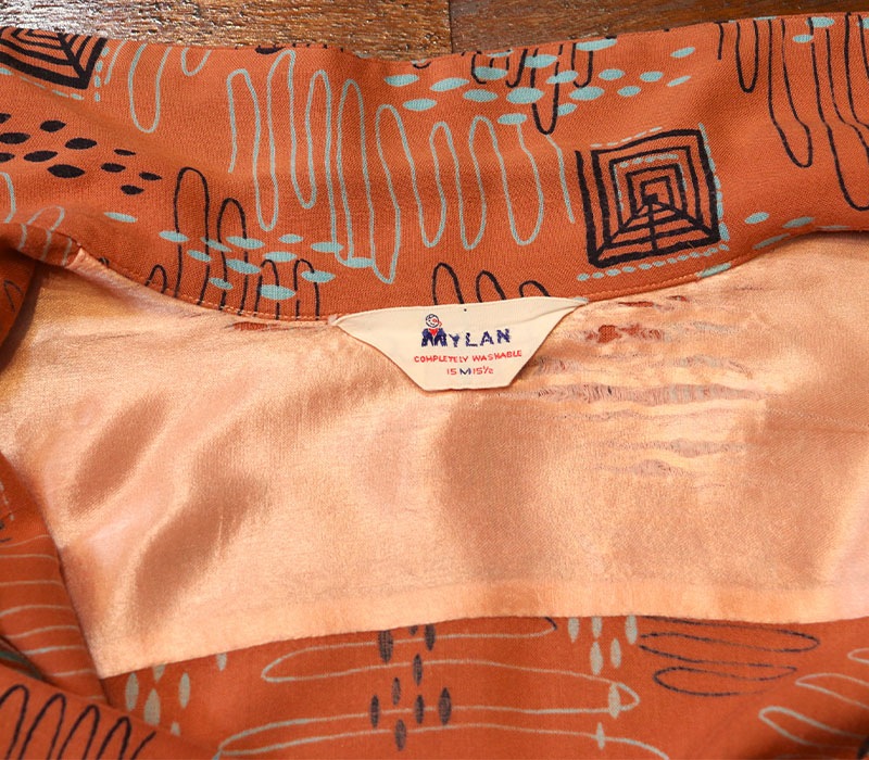 1950s L/S ROCKABILLY SHIRT , Size M