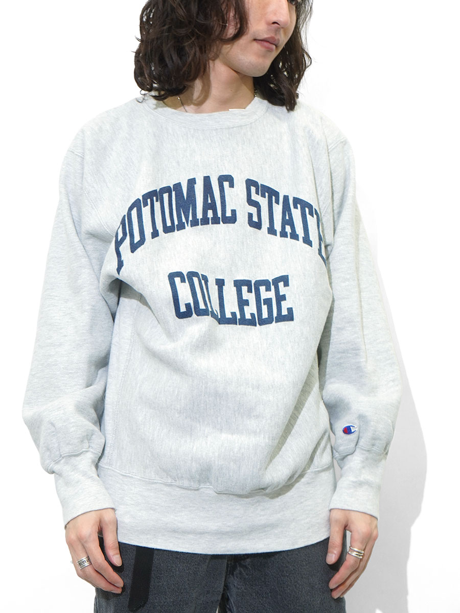 90'S CHAMPION REVERSE WEAVE ''POTOMAC STATE COLLEGE'' (SIZE.X LARGE)