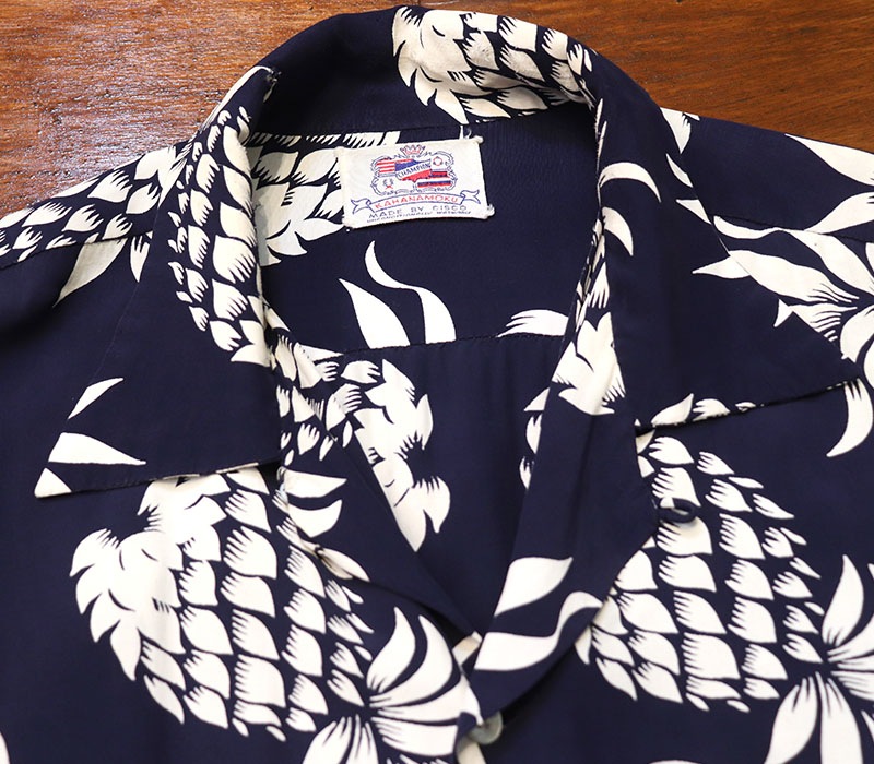 1950s HAWAIIAN SHIRT , Size M