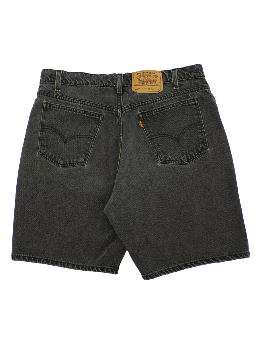 MEXICO製 Levi's 550 ブラックデニムショーツ 表記(W36) | SOLD OUT
