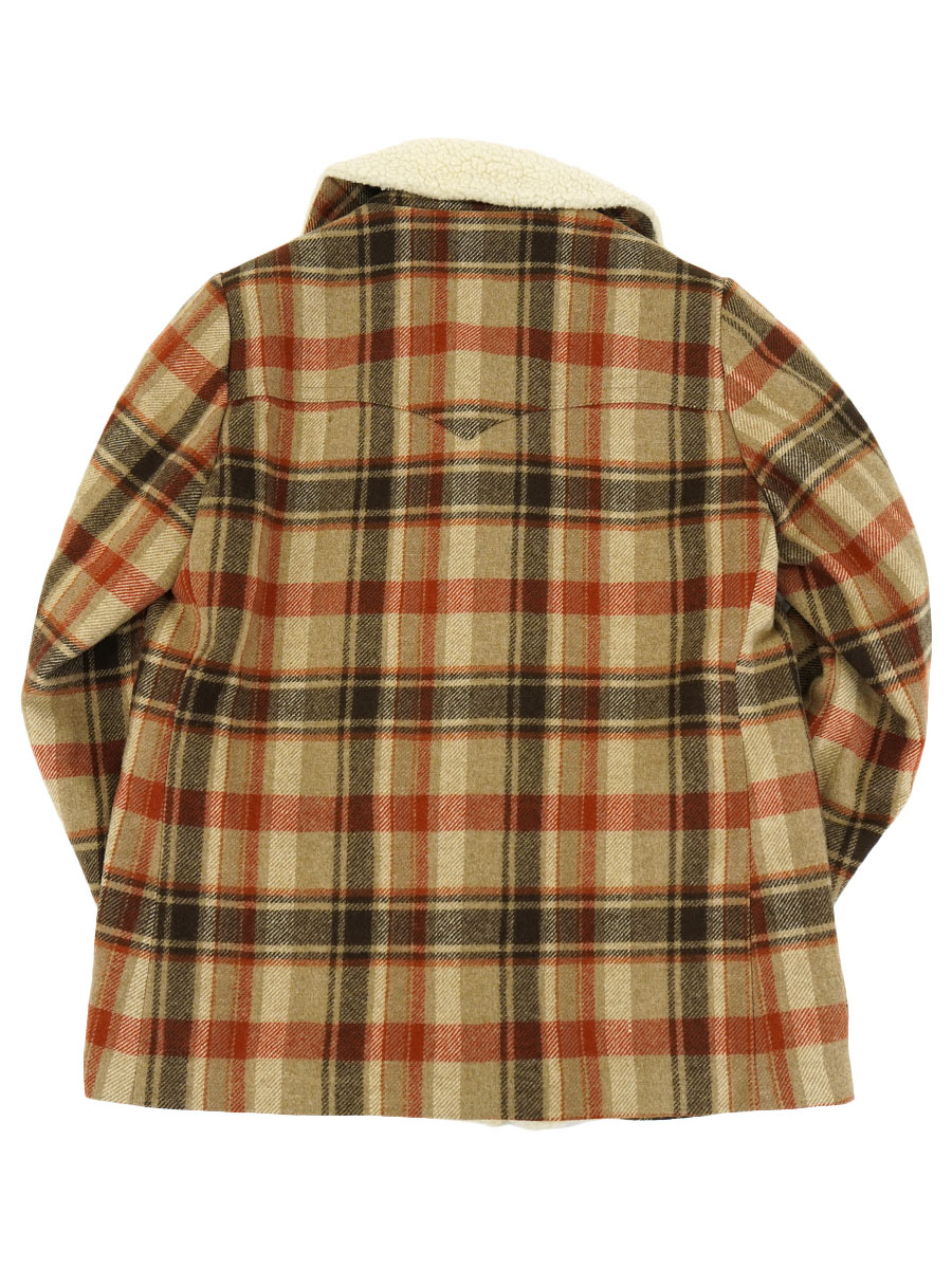 PENDLETON ハーフコート 70's PENDLETON HIGH GRADE WESTERN WEAR ウールボアハーフコート 実寸
