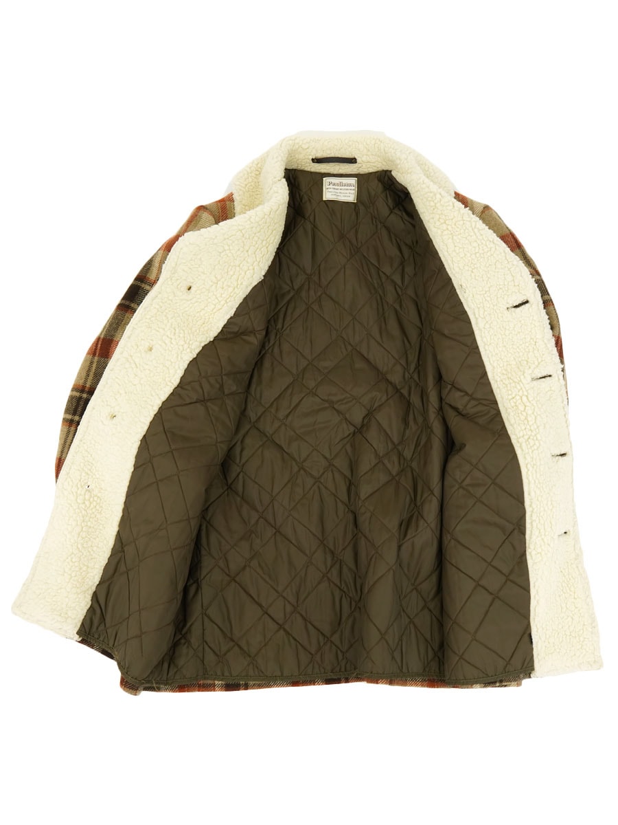 70's PENDLETON HIGH GRADE WESTERN WEAR ウールボアハーフコート 実寸