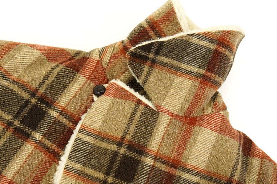 70's PENDLETON HIGH GRADE WESTERN WEAR ウールボアハーフコート 実寸