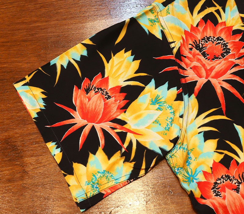 1950s DEAD STOCK , HAWAIIAN SHIRT , Size L