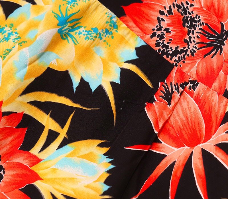 1950s DEAD STOCK , HAWAIIAN SHIRT , Size L