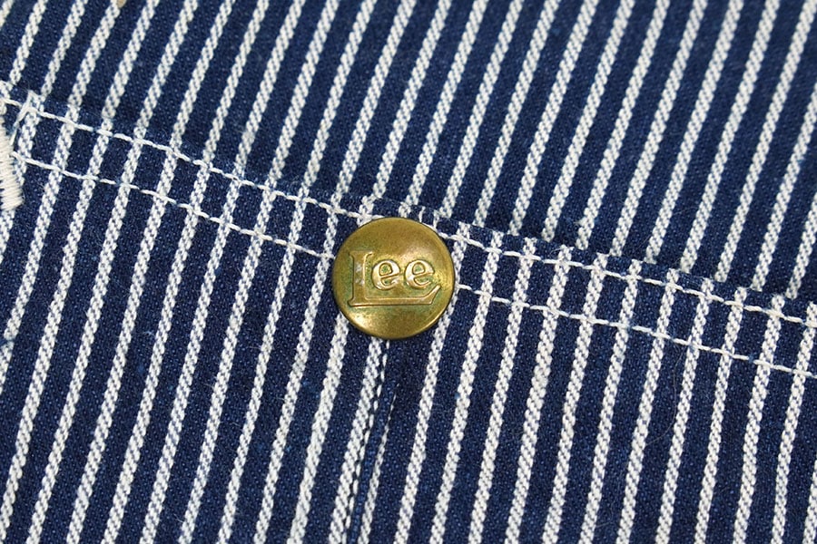 40's Lee ハウスタグ Lee 98-SB 月桂樹ボタン ヒッコリー