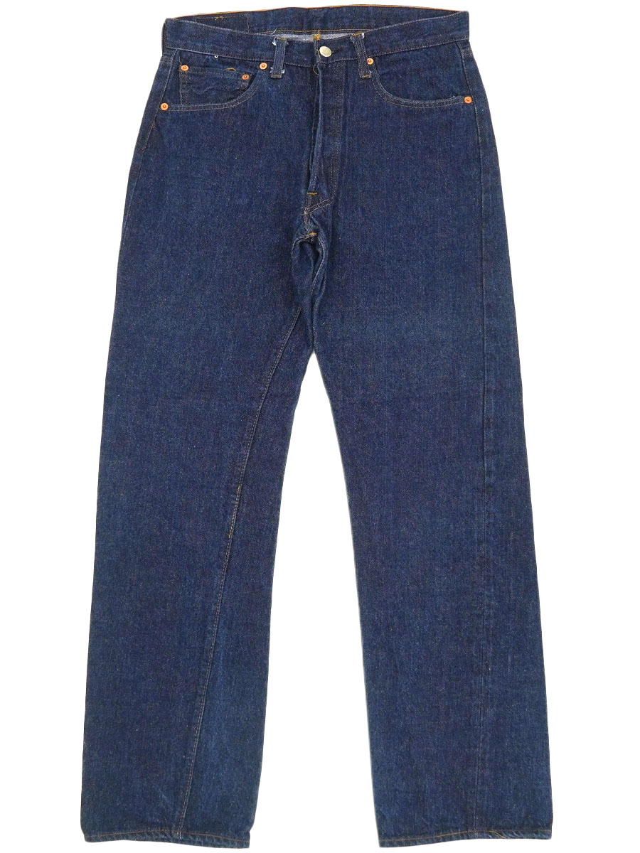 70's Levi's 501 66前期 Rマークのみタブ デニムパンツ 濃紺