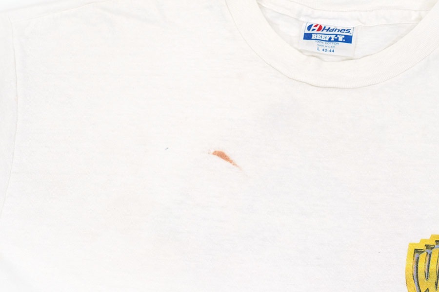 90's Hanes バッグス・バニー ''Happy Birthday Bugs'' プリントTシャツ 表記(L) USA製