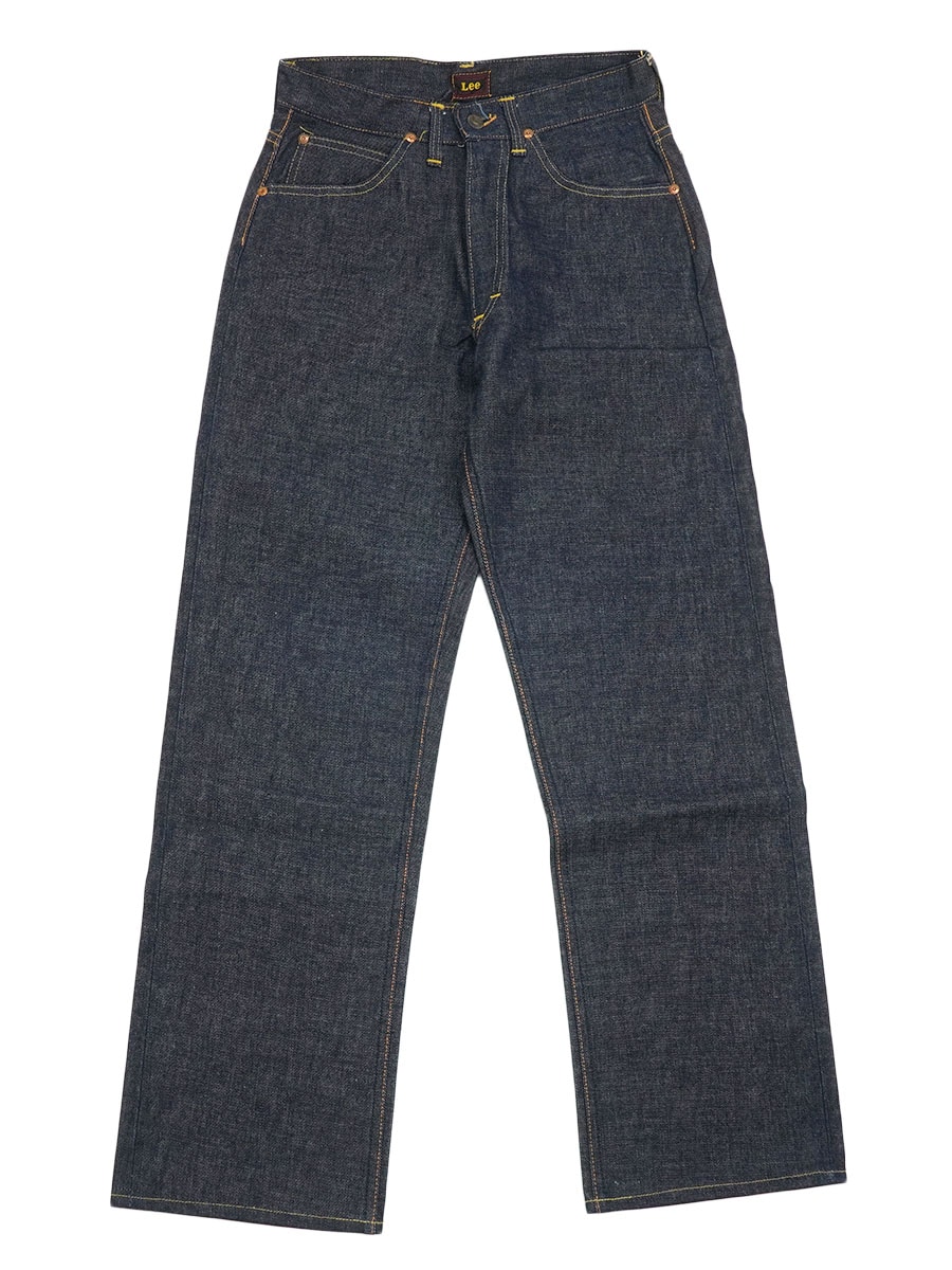 50's Lee 101Z センター赤タグ デニムパンツ 濃紺極上色 実寸(28x30位