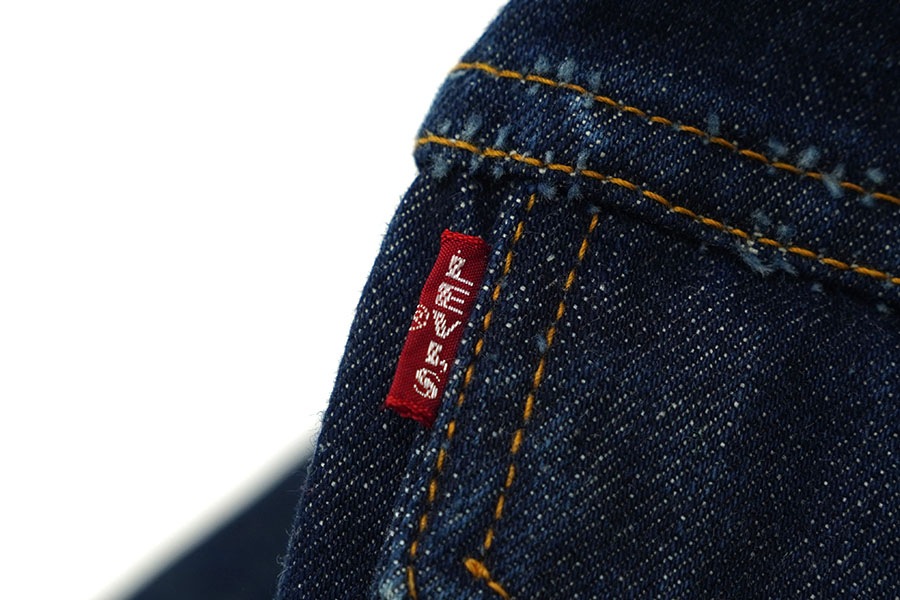 60's～ Levi's 70505 BIG-E デニムJKT 濃紺 表記(40) パッチ残り②