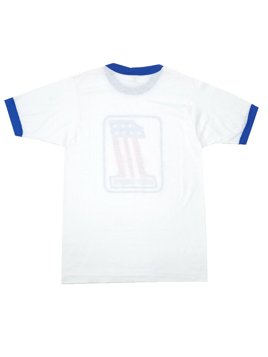80's SCREEN STARS ハーレーダヴィッドソン #1 リンガーTシャツ 表記(S