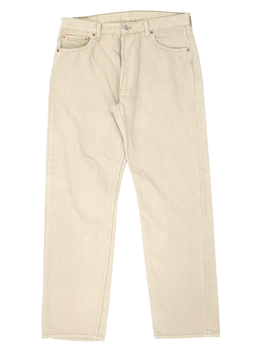 レアカラー Levi's501 ベージュ USA製 90s 80s ヴィンテージ 90sリーバイス501 USA製 レア ベージュデニム