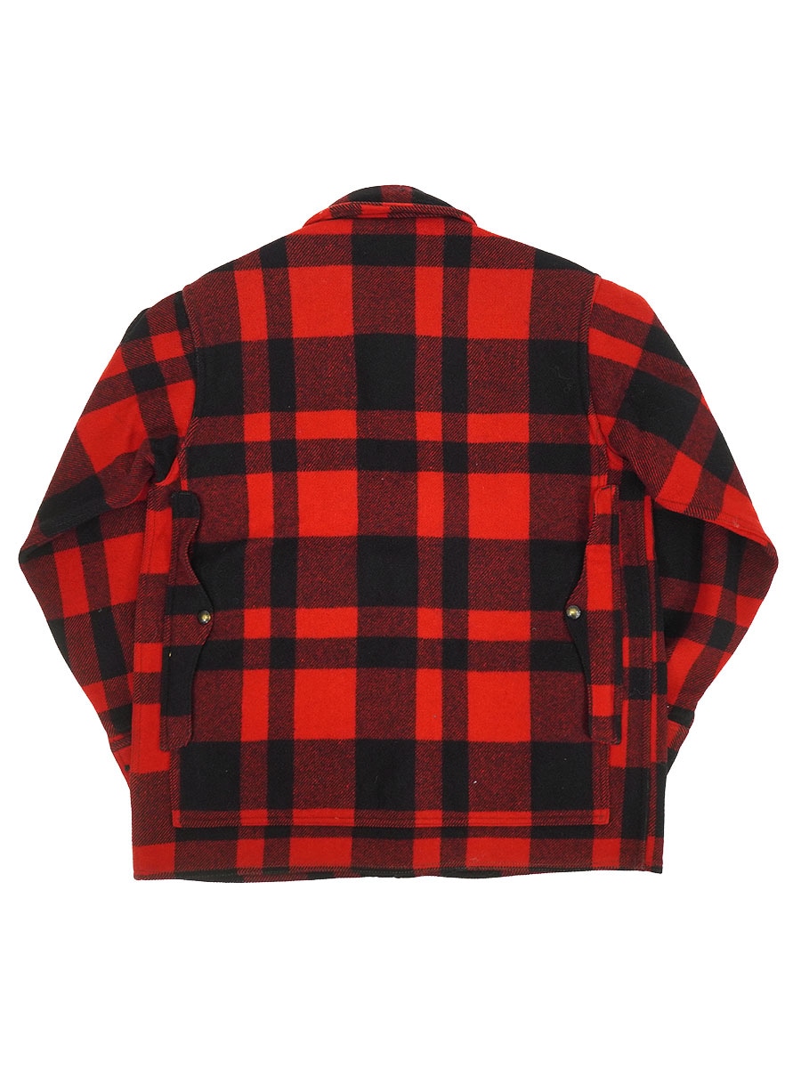 ラグスマックレガー バッファローチェック CPOジャケット 日本製 赤黒