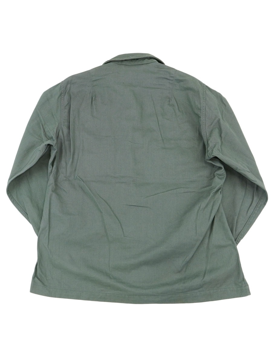 50'S U.S.AIR FORCE UTILITY SHIRT SAGE GREEN (SIZE.16 32)