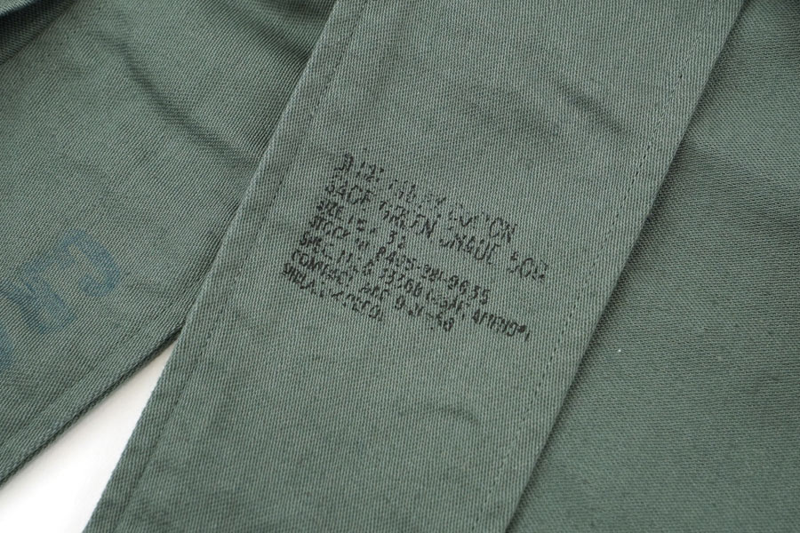 50'S U.S.AIR FORCE UTILITY SHIRT SAGE GREEN (SIZE.16 32)