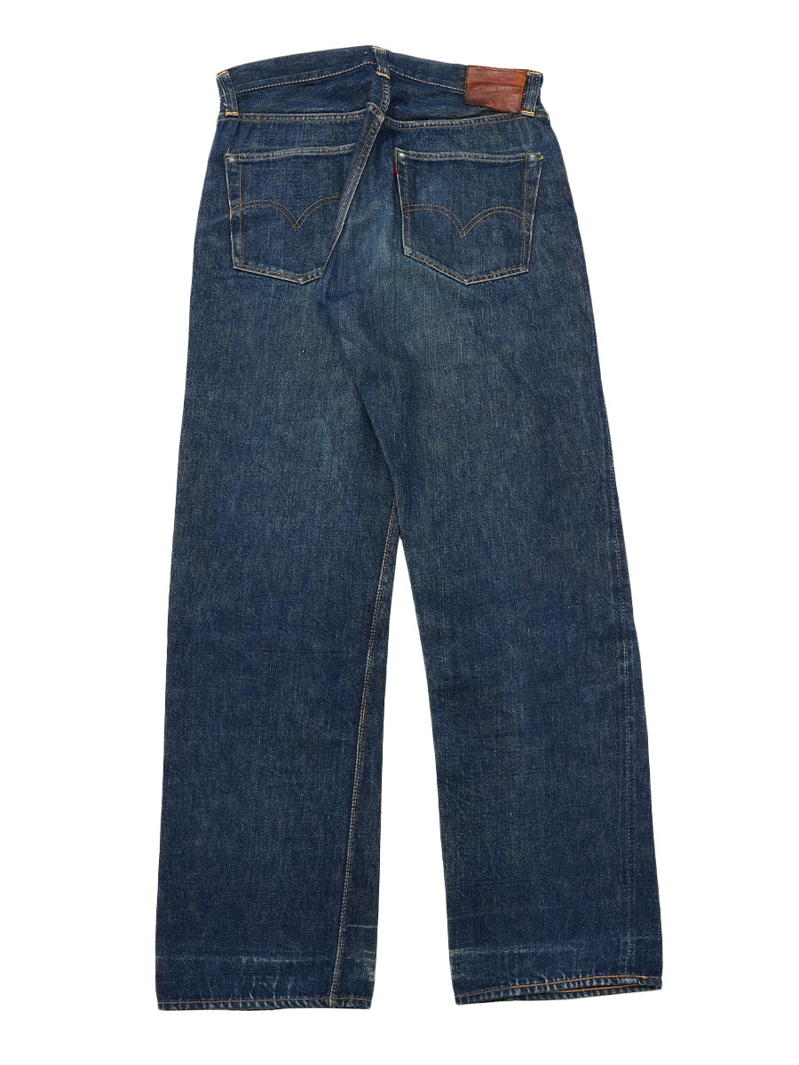 50's Levi's 501XX 片面 デニムパンツ 濃紺 極上雰囲気 実寸(W31 L31) レザーパッチ残り