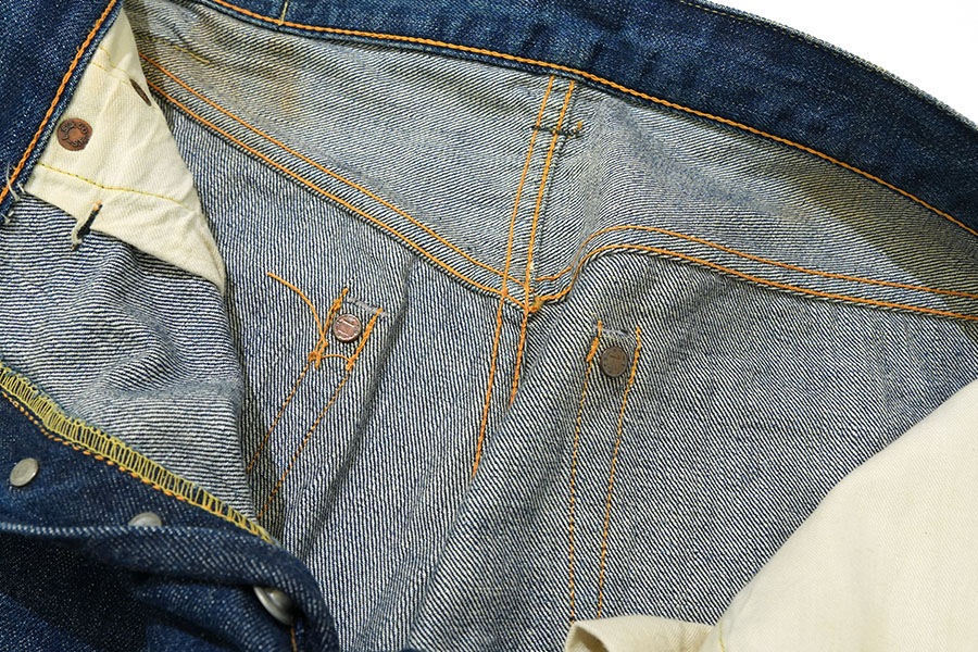 50's Levi's 501XX 片面 デニムパンツ 濃紺 極上雰囲気 実寸(W31 L31) レザーパッチ残り