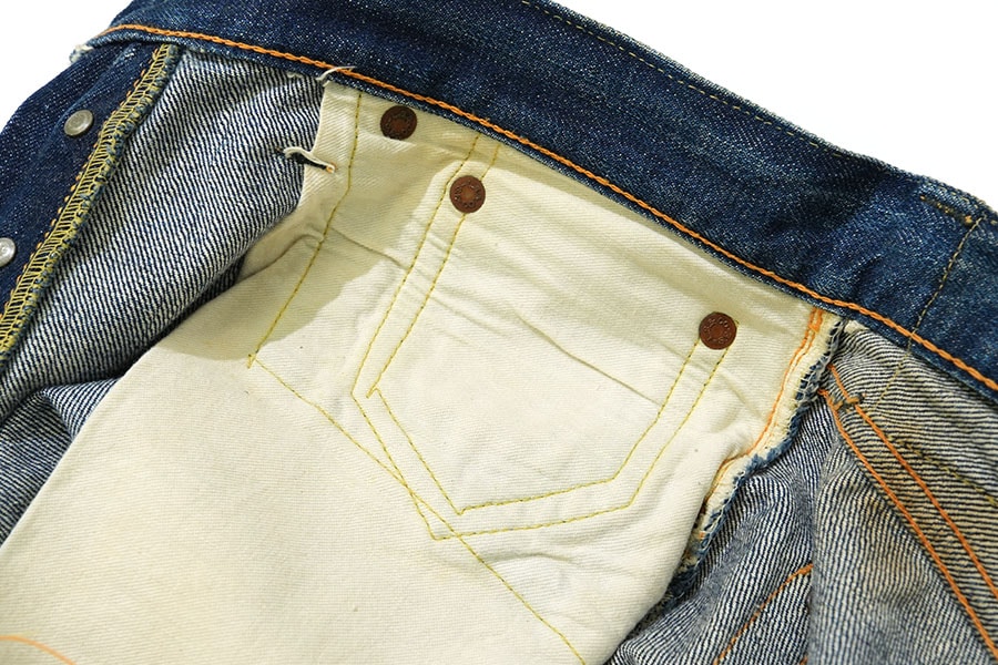 50's Levi's 501XX 片面 デニムパンツ 濃紺 極上雰囲気 実寸(W31 L31) レザーパッチ残り
