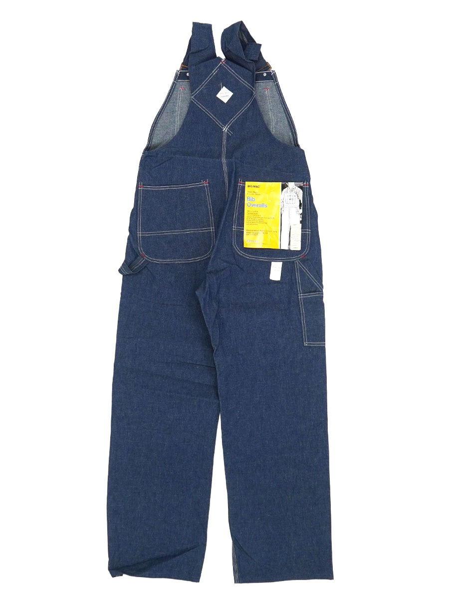 70sBIGMACオーバーオール 70s USA製 JCPenney BIGMACビッグマック ヒッコリー ストライプ