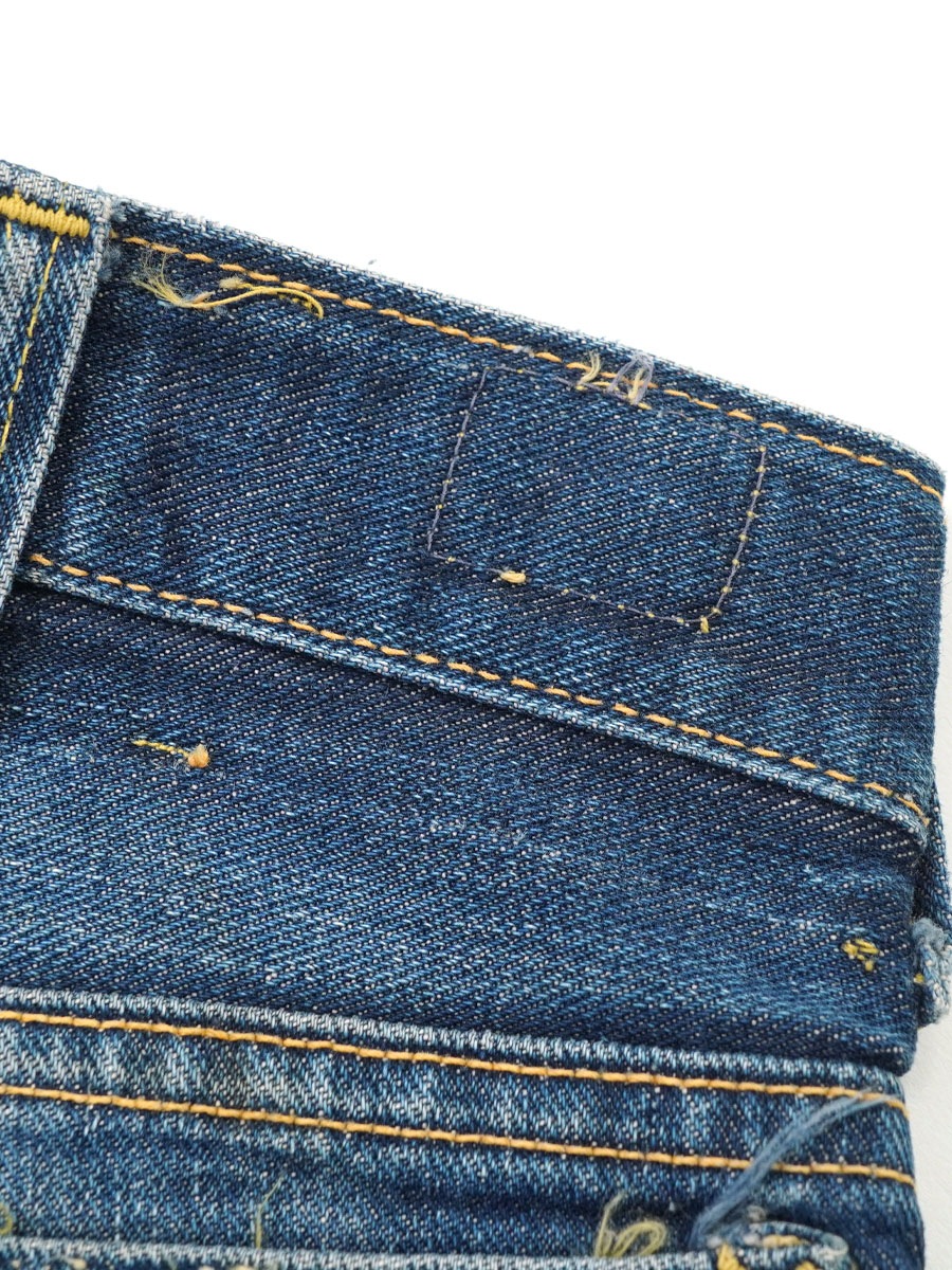 60's～ Lee 101Z サイド黒タグ デニムパンツ 味あり良雰囲気 実寸
