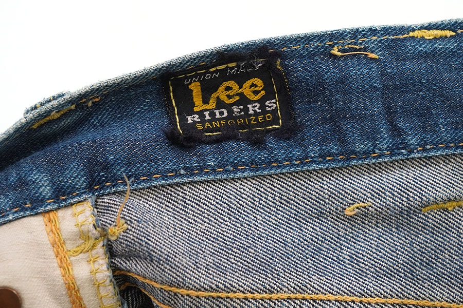 60's～ Lee 101Z サイド黒タグ デニムパンツ 味あり良雰囲気 実寸