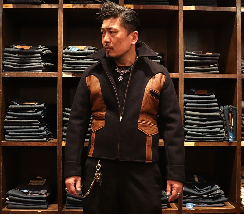 size3 BERBERJIN×SUBCULTURE JACKET(IRON） Berberjin×SUBCULTURE JACKET(IRON） / BLACK – SC WEB STORE