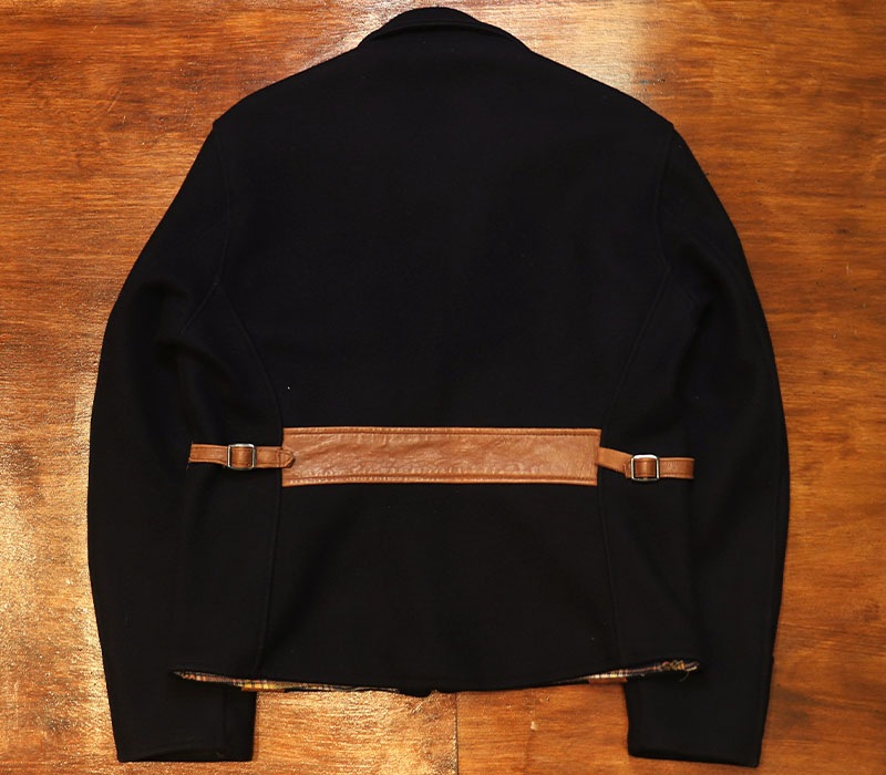 1940s WOOL x LEATHER JACKET , Size 40 | FAKEα | | BerBerJin
