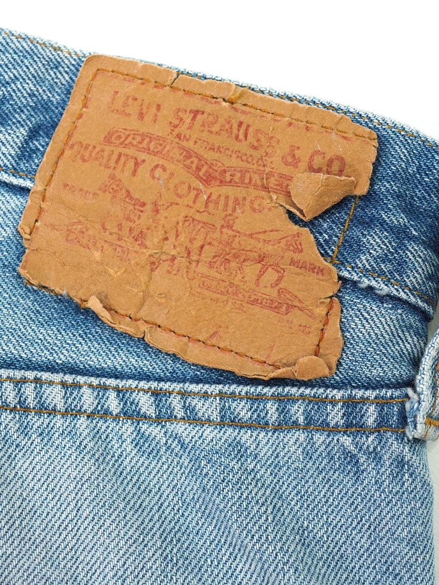80'S LEVI'S 501 RED LINE REMAKE JEANS (APPROX.W36 L28)