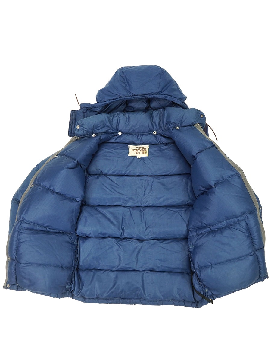 70's 茶タグ THE NORTH FACE フード付き SIERRA PARKA ネイビー 表記(L